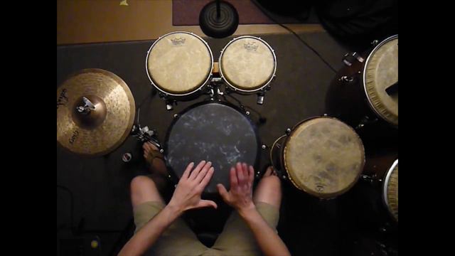 Jimi Thing (DMB) Drum Cover on Remo Djembes смотреть онлайн