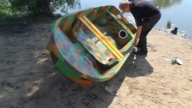Лодка катамаран-картоп «МБ2» 2.70 смотреть онлайн