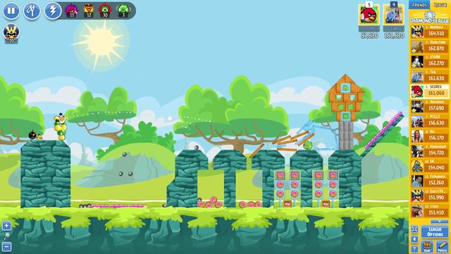 Level 5 Angry Birds Tournament 10 08 17 08 2015 Highscore Top 10 смотреть онлайн