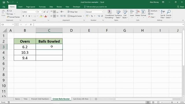 4 Excel MOD Function Examples - Excel Formula Tutorial смотреть онлайн