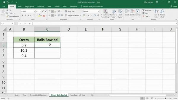 4 Excel MOD Function Examples - Excel Formula Tutorial