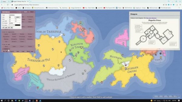 Azgaar's Fantasy Map Generator Tutorial Part 4: Style Editor and More