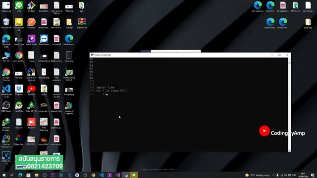 EP108 | การใช้งาน Python sleep() смотреть онлайн