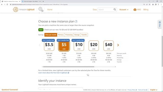 How to Upgrade Your Amazon Lightsail Instance / Plan (WordPress) смотреть онлайн