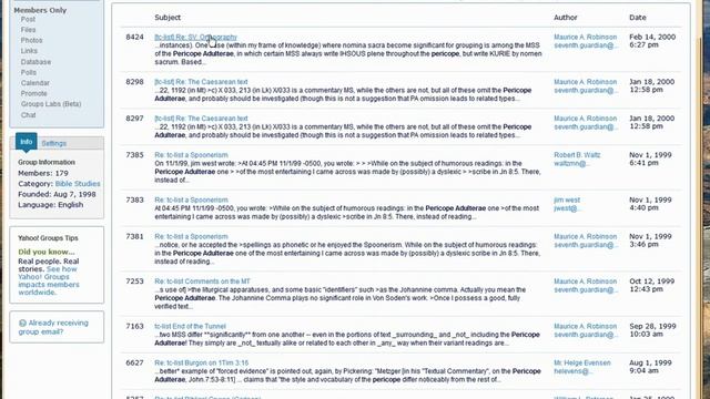 TextCrit7a Forums and Blogs related to Textual Criticism смотреть онлайн