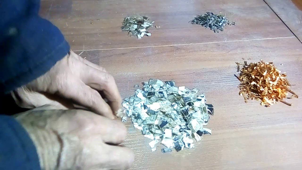 Аффинаж серебра из КСО конденсаторов без кислот. смотреть онлайн