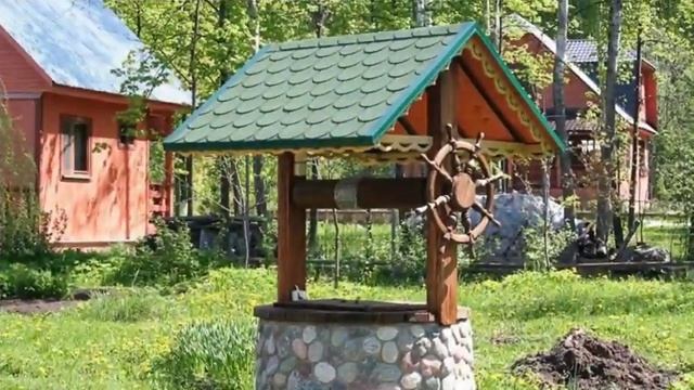 ДОМИК ДЛЯ КОЛОДЦА. Оригинальные идеи оформления колодца для сада смотреть онлайн