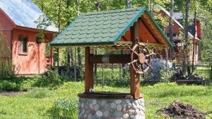 ДОМИК ДЛЯ КОЛОДЦА. Оригинальные идеи оформления колодца для сада