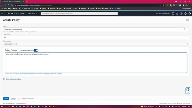 How to create OCI IAM Policy for User Authentication and Authorization to Autonomous Database смотреть онлайн