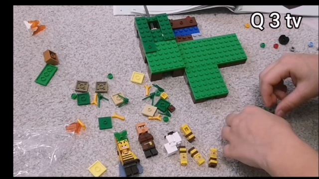 Распаковка набора Lego Minecraft. Ферма пчёл. смотреть онлайн