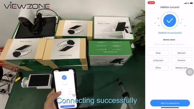 ViewZone Battery Powered Solar Camera, Easy To Set Up, ToSee Plus APP, Cloud Storage смотреть онлайн