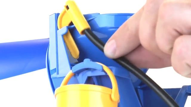 Бетономешалка MAN сине-серый (подходит модуль со звуком и светом «H») смотреть онлайн