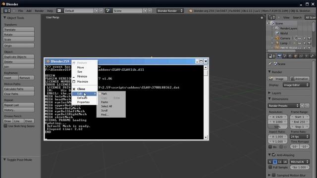 Install SLAV Plugin & Blender 2.5x 2.6x смотреть онлайн