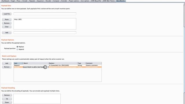 Match and Replace example - Adding X- Forwarded- For header for interact with Burp Collaborator смотреть онлайн