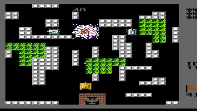 Battle City 1991 3A (NES, 1991) Уровень 41