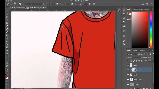 HOW TO ADD GRAPHICS TO YOUR PHOTOS / with Adobe Photoshop CC & Wacom Intuos Pro Tablet смотреть онлайн