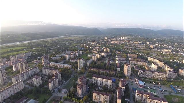 New District/Новый район. Sukhum/Сухум. Abkhazia/Абхазия.