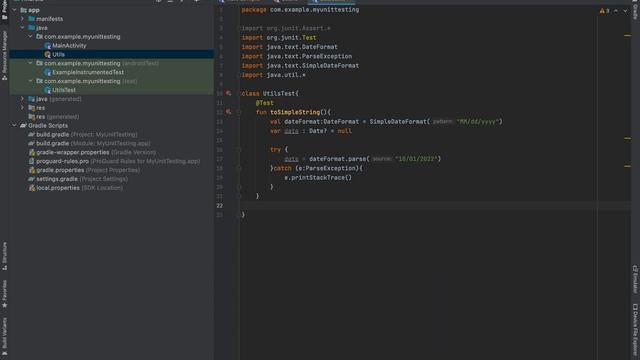 Introduction to android development (Unit testing using JUnit) смотреть онлайн