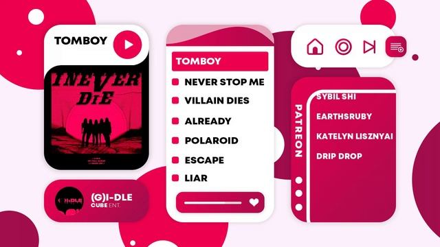 (G)I-DLE - TOMBOY | Instrumental смотреть онлайн