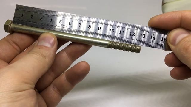 Болт M8 x 130 с неполной резьбой смотреть онлайн