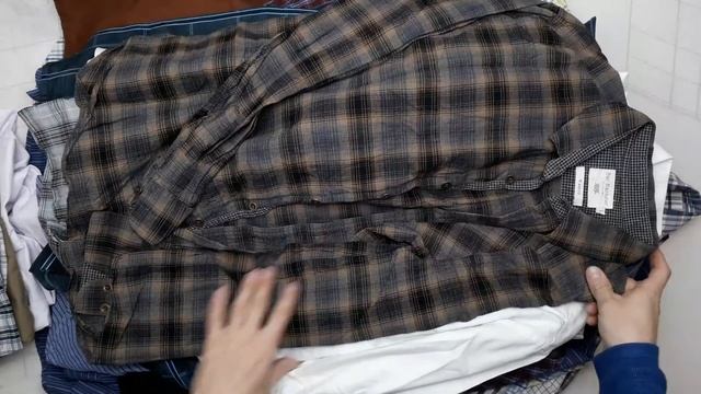 13920 Мужские рубашки SHIRTS-M (extra) 1 пак. 10кг. 6,95€/кг. 43шт. смотреть онлайн