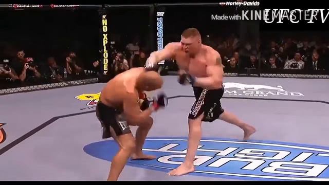 Легенда UFC Брок Леснар бои.