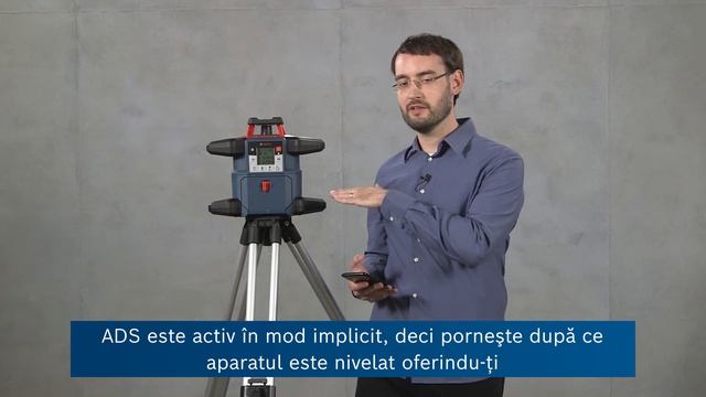 Cum să controlezi nivela laser rotativă GRL 600 CHV prin aplicaţia Bosch Levelling Remote App смотреть онлайн