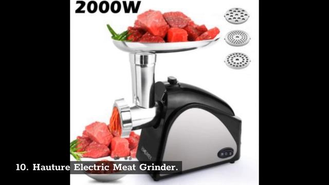 Top 10 Best Electric Meat Grinders смотреть онлайн