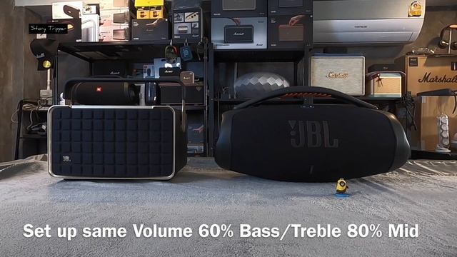 JBL Authentics 300 vs JBL Boombox 3. смотреть онлайн