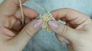 Варежки НА ДВУХ СПИЦАХ без шва. Подробный мастер класс.