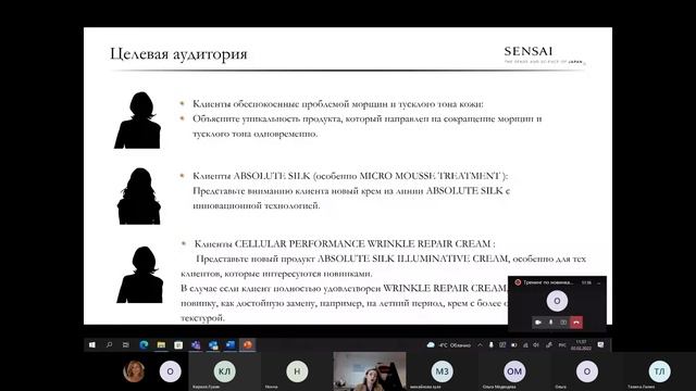 тренинг новинки Sensai 2022 смотреть онлайн