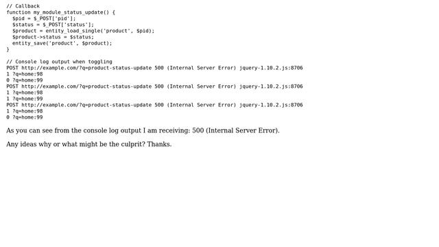 Drupal: Ajax request: 500 (Internal Server Error) (2 Solutions!!) смотреть онлайн
