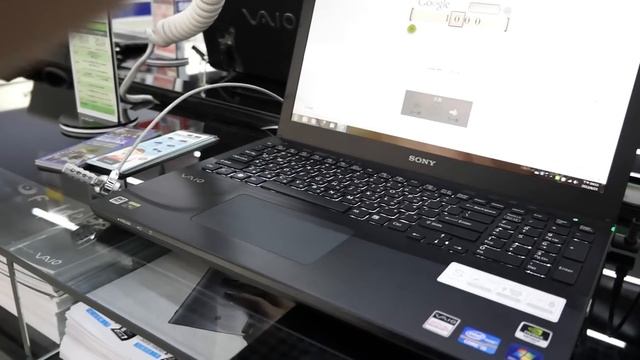 2012 New VAIO Laptop S15 Gesture Motion Control 體感手勢控制 - Internet Explorer смотреть онлайн