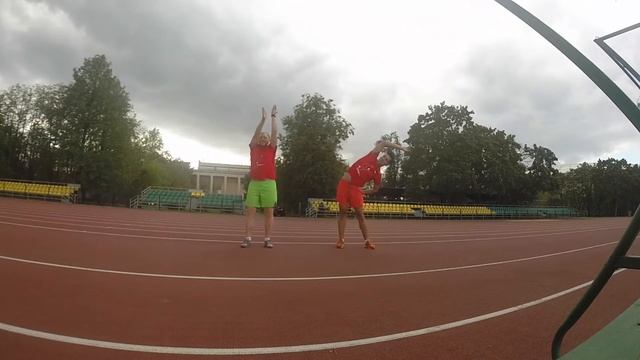 Разминка перед музыкальным полумарафоном от OladushkiRunners смотреть онлайн