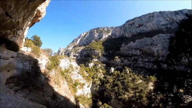Gorges du Verdon, le sentier MARTEL, GR4. Parc naturel régional du Verdon. смотреть онлайн