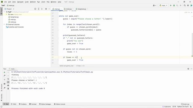 Python programming for beginners: How to program a python hangman game смотреть онлайн