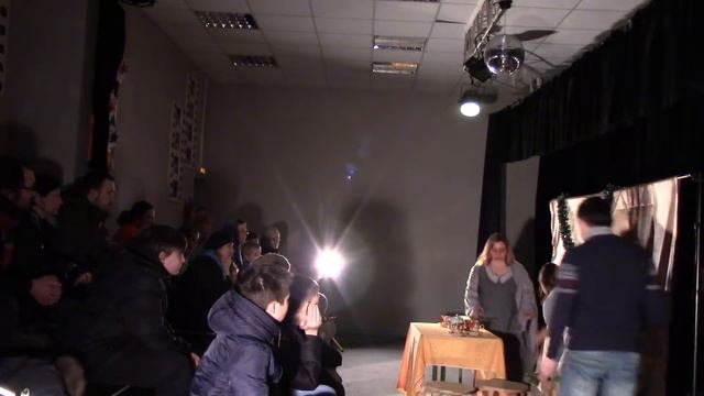 Рождественский детский спектакль в поселке Войсковицы 13 января 2018 смотреть онлайн