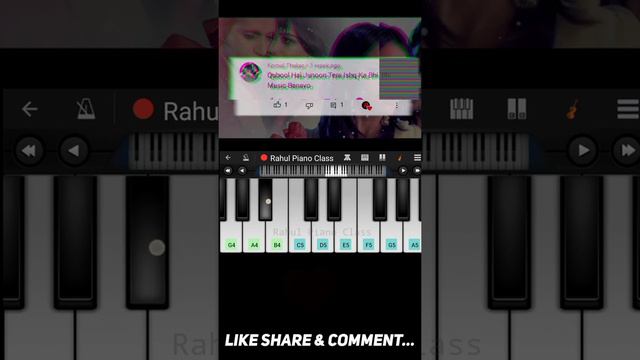 Junoon Tere Ishq ka - Piano Tune 🥀 смотреть онлайн