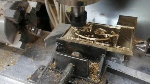 Работаем по латуни на мини ЧПУ,