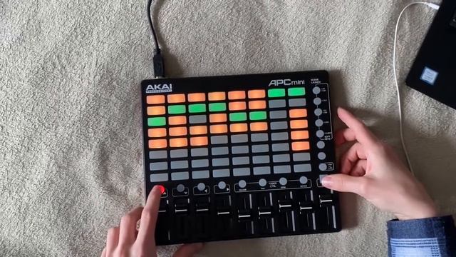 Akai apc mini in action test смотреть онлайн