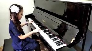 Котова Анна , 7 лет,1 класс, Ж.Рамо«Тамбурин», , МБУДО «Верейская школа искусств»