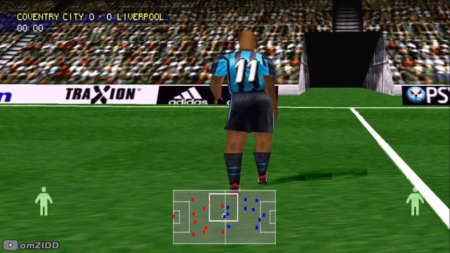Adidas Power Soccer 98 (1997) PS1 - Gameplay HD смотреть онлайн