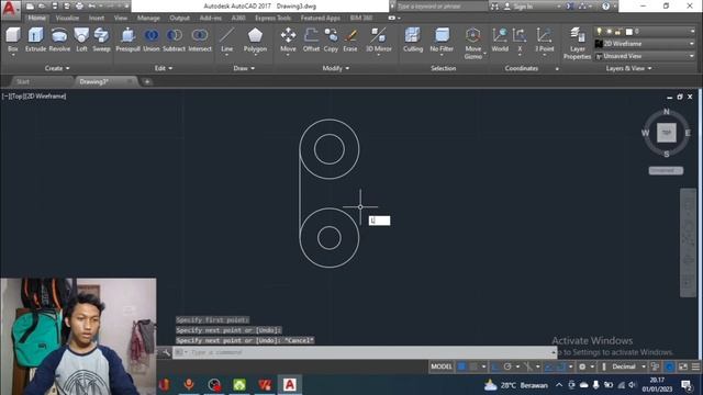 AUTOCAD 3D LATIHAN 14 смотреть онлайн