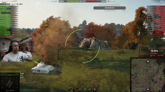 САМЫЙ СПОКОЙНЫЙ СТРИМЕР НА LEOPARD 1 МИР ТАНКОВ смотреть онлайн