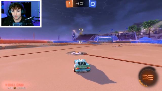 WINNING with LIGHTNING MCQUEEN in Rocket League смотреть онлайн