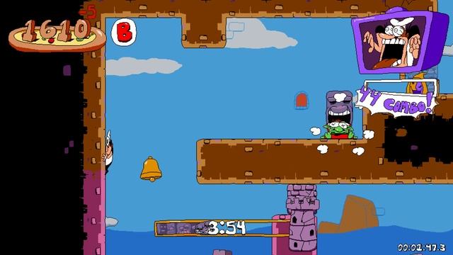 Pizza tower - Super legit crumbling tower of pizza #speedrun смотреть онлайн