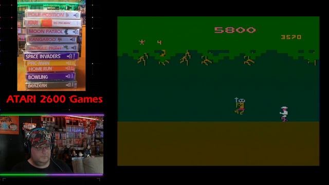 Jungle Hunt for Atari 2600 - game play смотреть онлайн