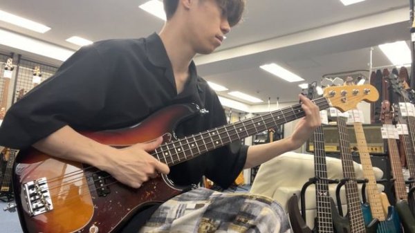 Fender / American Standard Precision Bass 3TS 【Test Play】