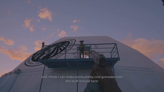 Dead Island 2 Dez needs help field testing explosives Cutscene. смотреть онлайн