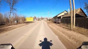 JT 50 на мопеде в марте